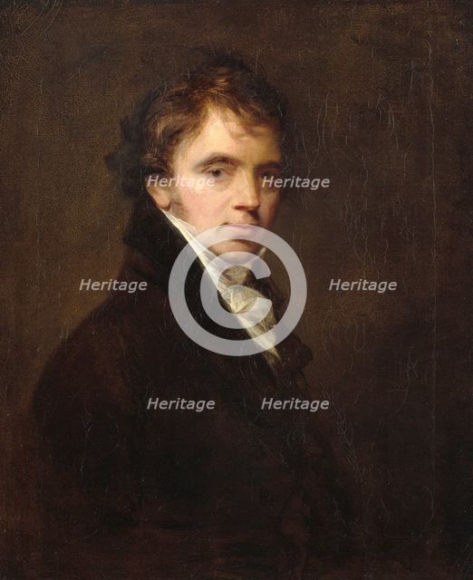 Self-portrait of Sir William Beechey, R.A., c1793. Creator: Sir William Beechey.