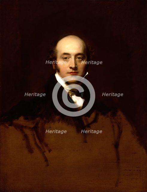 Self-portrait of Sir Thomas Lawrence P.R.A., c1825. Creator: Thomas Lawrence.