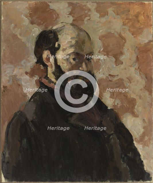 Self-Portrait (Portrait de l'artiste au fond rose), c. 1875.