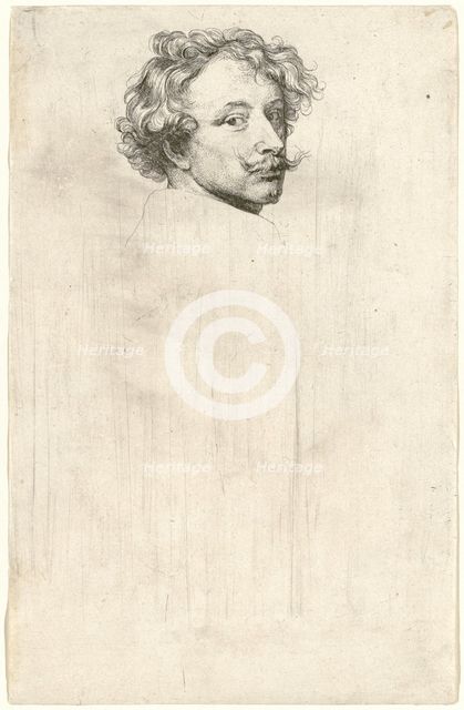 Self-Portrait, probably 1626/1641. Creator: Anthony van Dyck.