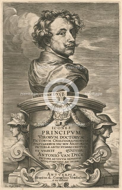 Self-Portrait, probably 1626/1641. Creators: Anthony van Dyck, Jacob Neefs.