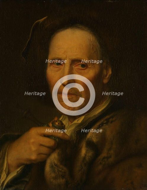 Self Portrait, probably 1760s. Creator: Christian Seybold.