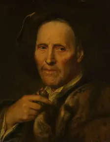 Self Portrait, probably 1760s. Creator: Christian Seybold