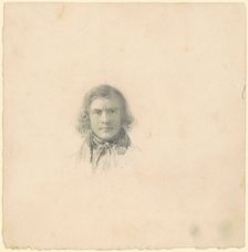 Self-Portrait [recto], c. 1830s. Creator: Seth Wells Cheney