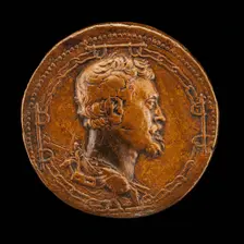Self-Portrait [reverse], 1541. Creator: Leone Leoni