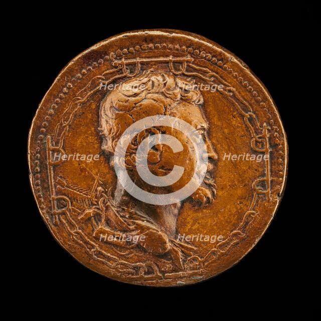 Self-Portrait [reverse], 1541. Creator: Leone Leoni.