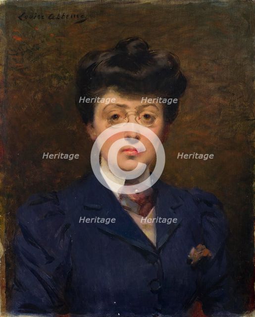 Self-portrait, Second Half of the 19th century. Creator: Abbéma, Louise (1853-1927).
