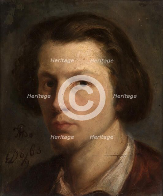 Self-Portrait, September 6, 1863. Creator: Michal Godecki.