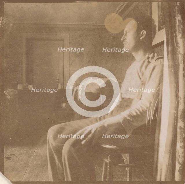 Self-Portrait Somewhere on the Continent I, 1906. Creator: Munch, Edvard (1863-1944).