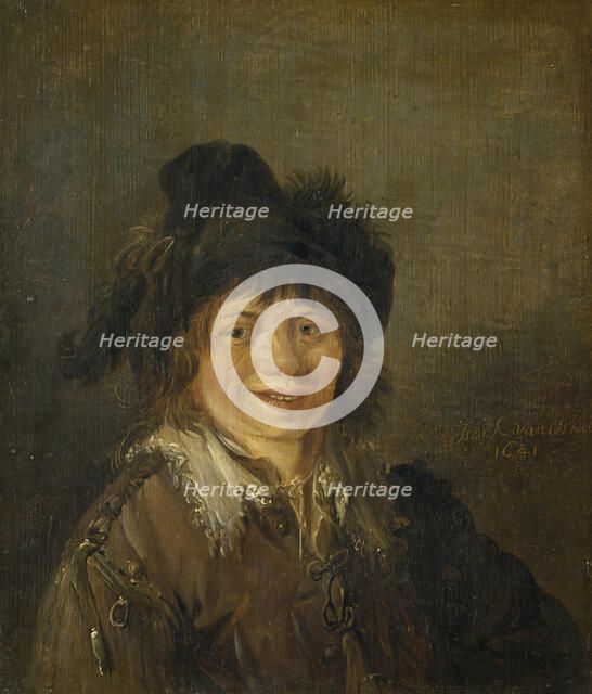 Selfportrait, 1641. Creator: Isaac van Ostade.