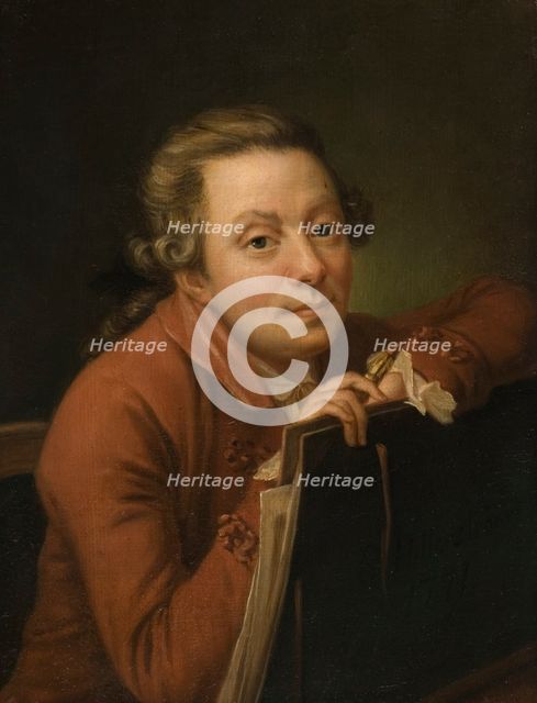 Selfportrait, 1771. Creator: Per Hillestrom.