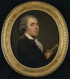 Selfportrait, late 1790s. Creator: Adolf Ulric Wertmüller