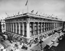Selfridge's department store, Oxford Street, London, 1951. Creator: Bedford Lemere and Company