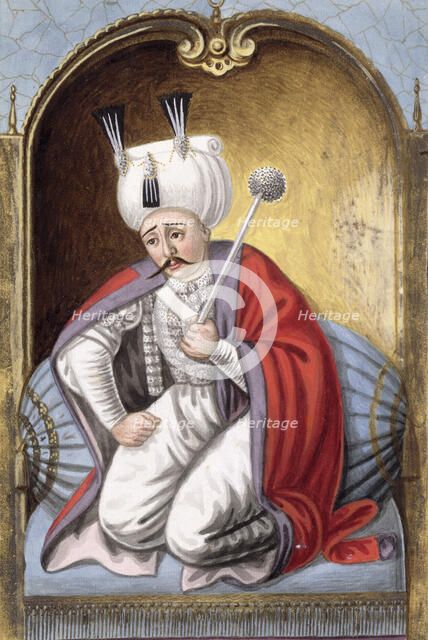 Selim I, Ottoman Emperor, (1808). Artist: John Young