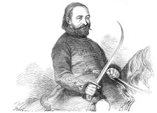 Selim Pacha Muschir, Commander-in-Chief of the Turkish Army of Batoum, 1854. Creator: Unknown