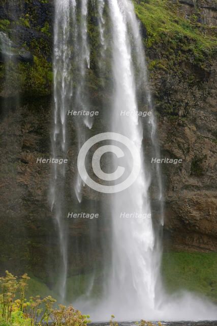 Seljalandfoss Falls A, Iceland. Creator: Tom Artin.
