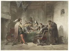 Selling the loot, 1859. Creator: Herman Frederik Carel Ten Kate