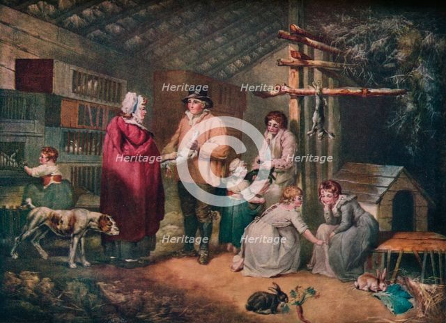 Selling Rabbits, 1796, (1919). Artist: William Ward