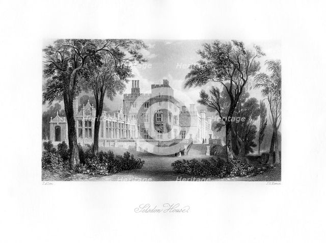 'Selsdon House', 19th century.Artist: J H Kernot