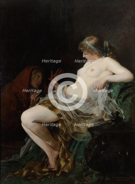 Semele and Beroe, 1886. Creator: Clementz, Hermann (1852-1930).