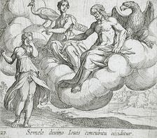Semele's Wish, published 1606. Creators: Antonio Tempesta, Wilhelm Janson