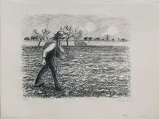 Semeur, 1896. Artist: Camille Pissarro