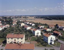 Semi-detached and small houses, Ödeshög, Sweden, 1970s. Artist: Torkel Lindeberg
