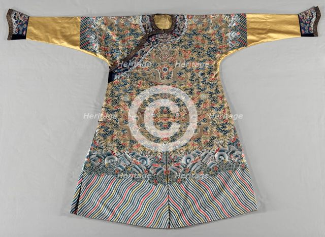 Semi-formal Court Robe (Jifu), late 1700s. Creator: Unknown.