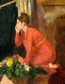 Semiramis Building Babylon (unfinished), (detail), 1860-1862. Artist: Edgar Degas