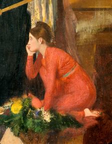 Semiramis Building Babylon (unfinished), (detail), 1860-1862. Artist: Edgar Degas