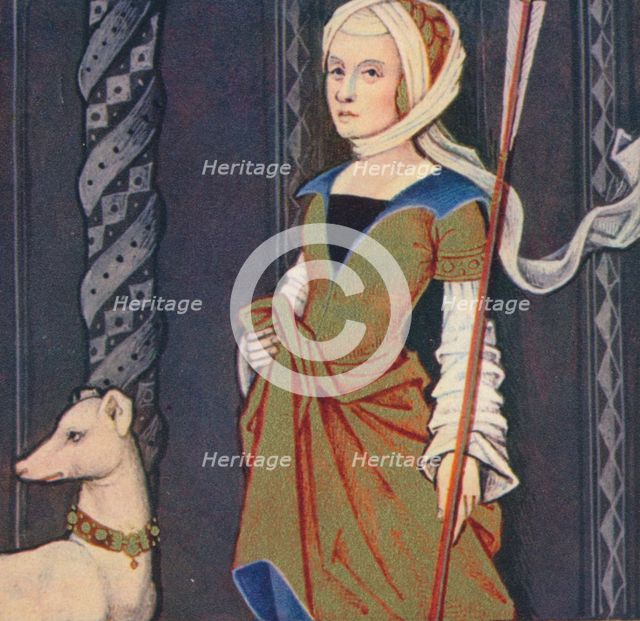 'Semiramis - Reine D'Assyrie', 1403, (1939). Artist: Master of Berry's Cleres Femmes.