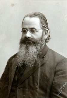 Semyon Vengerov, Russian literary critic and historian, 1890s. Artist: Dmitri Spiridonovich Zdobnov