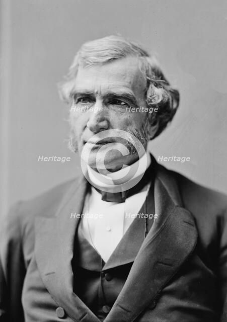 Sen. Morrill, Vt., between 1870 and 1880. Creator: Unknown.