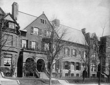 Sen. John Sherman's house, Mass. Ave. near 17th St., N.W., c1897. Creator: Frances Benjamin Johnston