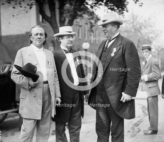 Sen. Vardaman, Congr. Heflin, Ollie James, between c1910 and c1915. Creator: Bain News Service.