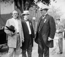 Sen. Vardaman, Congr. Heflin, Ollie James, between c1910 and c1915. Creator: Bain News Service