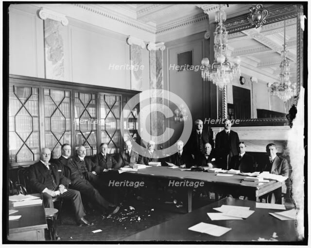 Senate Committee and Baker, between 1910 and 1920. Creator: Harris & Ewing.