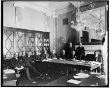 Senate Committee and Baker, between 1910 and 1920. Creator: Harris & Ewing