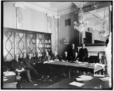 Senate Committee and Baker, between 1910 and 1920. Creator: Harris & Ewing