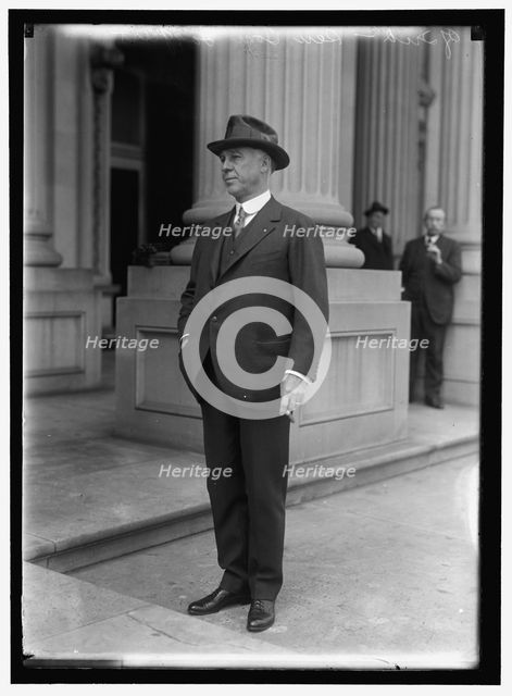 Senator Taggart from Indiana, between 1910 and 1917. Creator: Harris & Ewing.