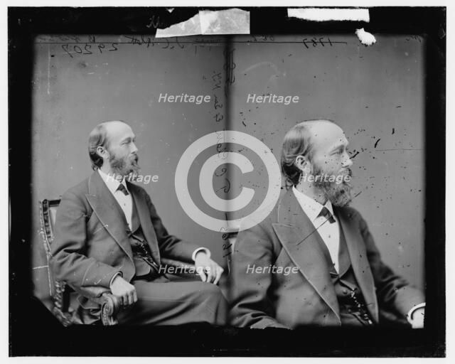 Senator Thomas Collier Platt of New York, 1865-1880. Creator: Unknown.