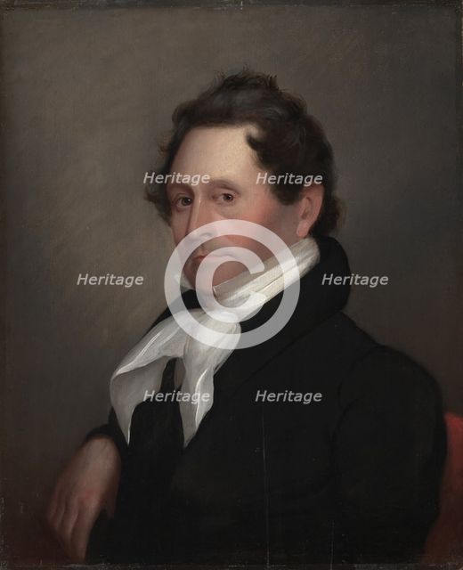 Senator Thomas Hart Benton, 1820s. Creator: Matthew Harris Jouett (American, 1787/88-1827).
