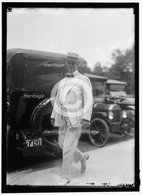 Senator Thomas Taggart, between 1910 and 1917. Creator: Harris & Ewing.