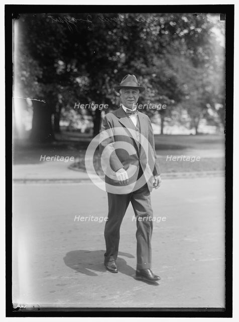 Senator Thomas Taggart, between 1910 and 1917. Creator: Harris & Ewing.