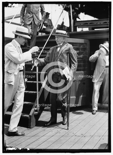 Senator William J. Stone, between 1914 and 1917. Creator: Harris & Ewing.