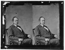 Senator William Windom of Minnesota, c.1865-1880. Creator: Unknown