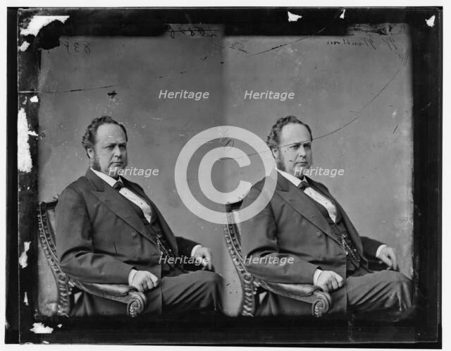 Senator William Windom of Minnesota, c.1865-1880. Creator: Unknown.