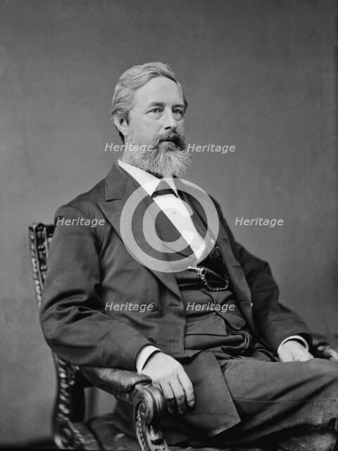 Senator Aaron A. Sargent of California, 1870-1880. Creator: Unknown.