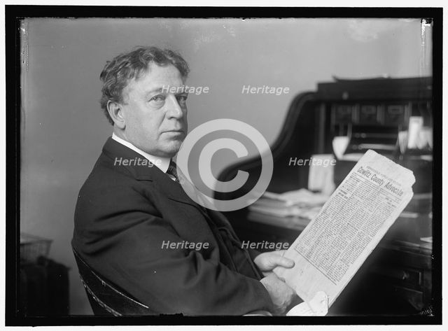 Senator Albert Johnson,  between 1909 and 1923. Creator: Harris & Ewing.