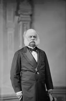 Senator Ambrose E. Burnside of Rhode Island, 1870-1880. Creator: Unknown